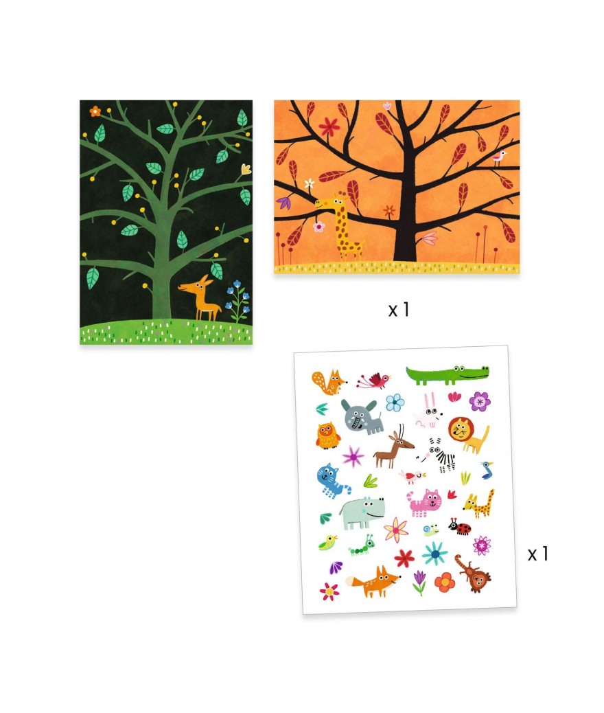 Herbruikbare stickers - Tikkertje