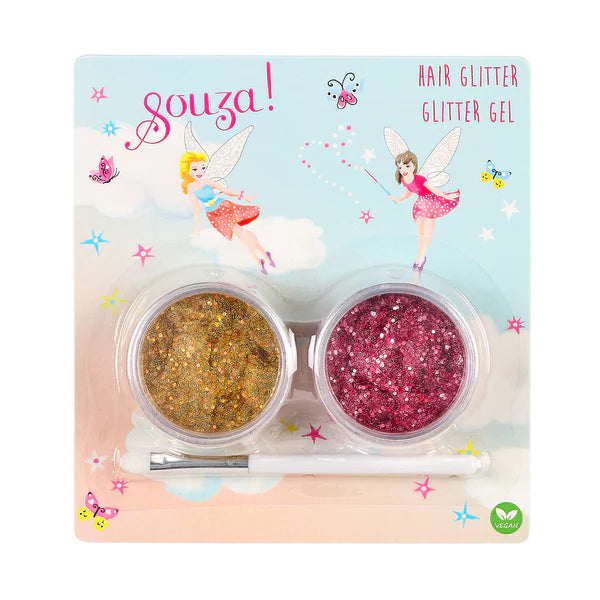 Haarglitter set