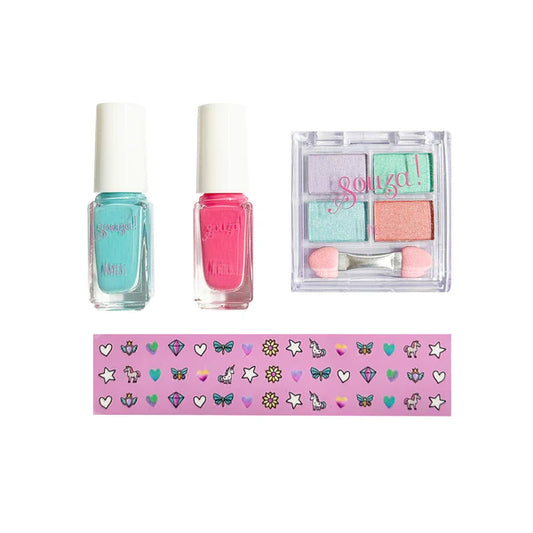 Make-up set voor ogen en nagels - Eenhoorn