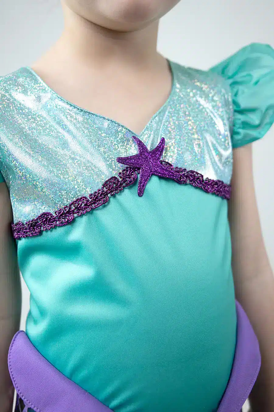 Klassieke Zeemeerminnenjurk medium 3 - 5 jaar