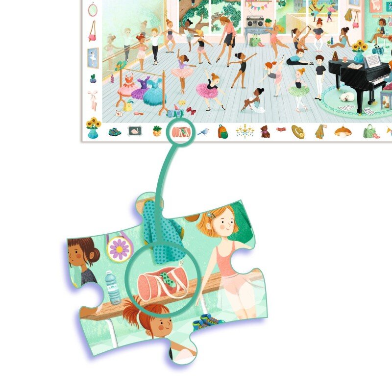 Observatiepuzzel De Dansschool - 100 stukjes.