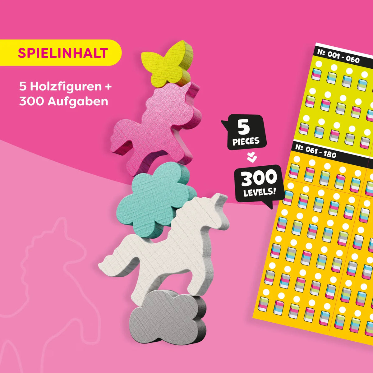 Stapelspel - Eenhoorns