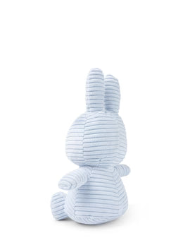 Nijntje knuffel corduroy - Ice blue 23 cm.