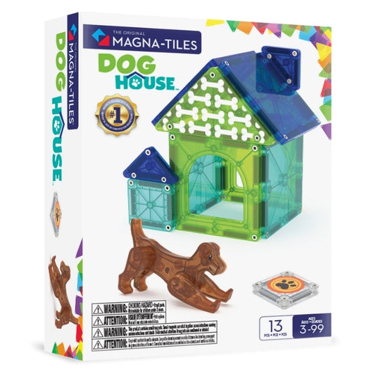 Magna-Tiles Hondenhok magnetische bouwset 13 stuks