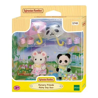 Duo peutervriendjes regendag