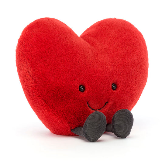 Grappig Rood Hart - Amuseable Red Heart small