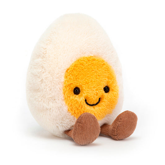 Grappig gekookt Ei - Amuseable Happy Boiled Egg