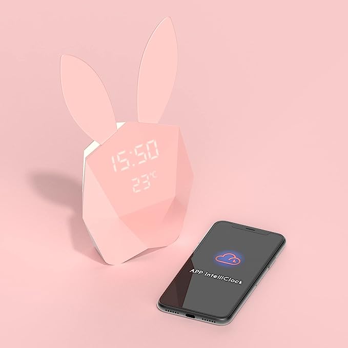 Cutie Clock Connect roze