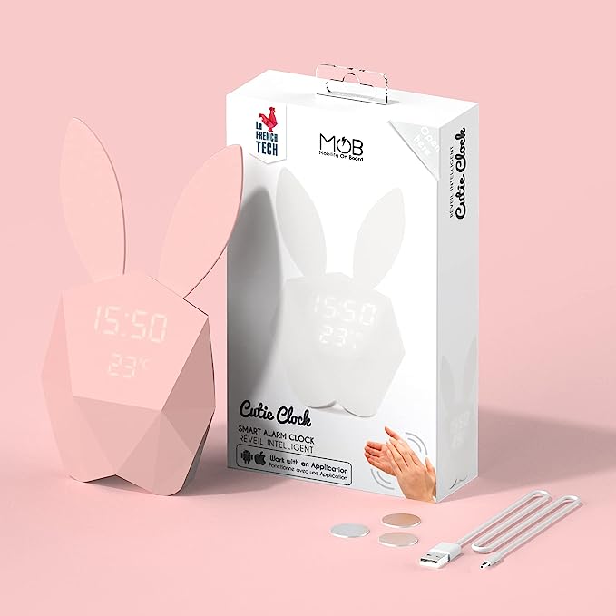 Cutie Clock Connect roze