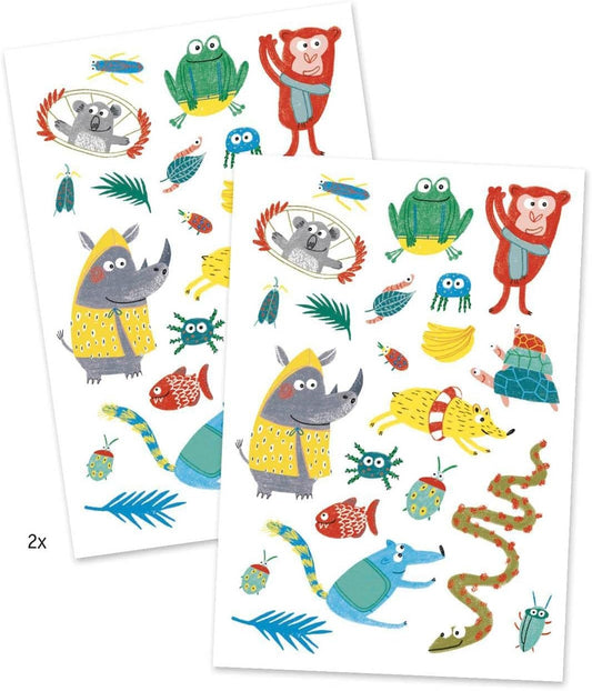 Tattoos van wilde dieren