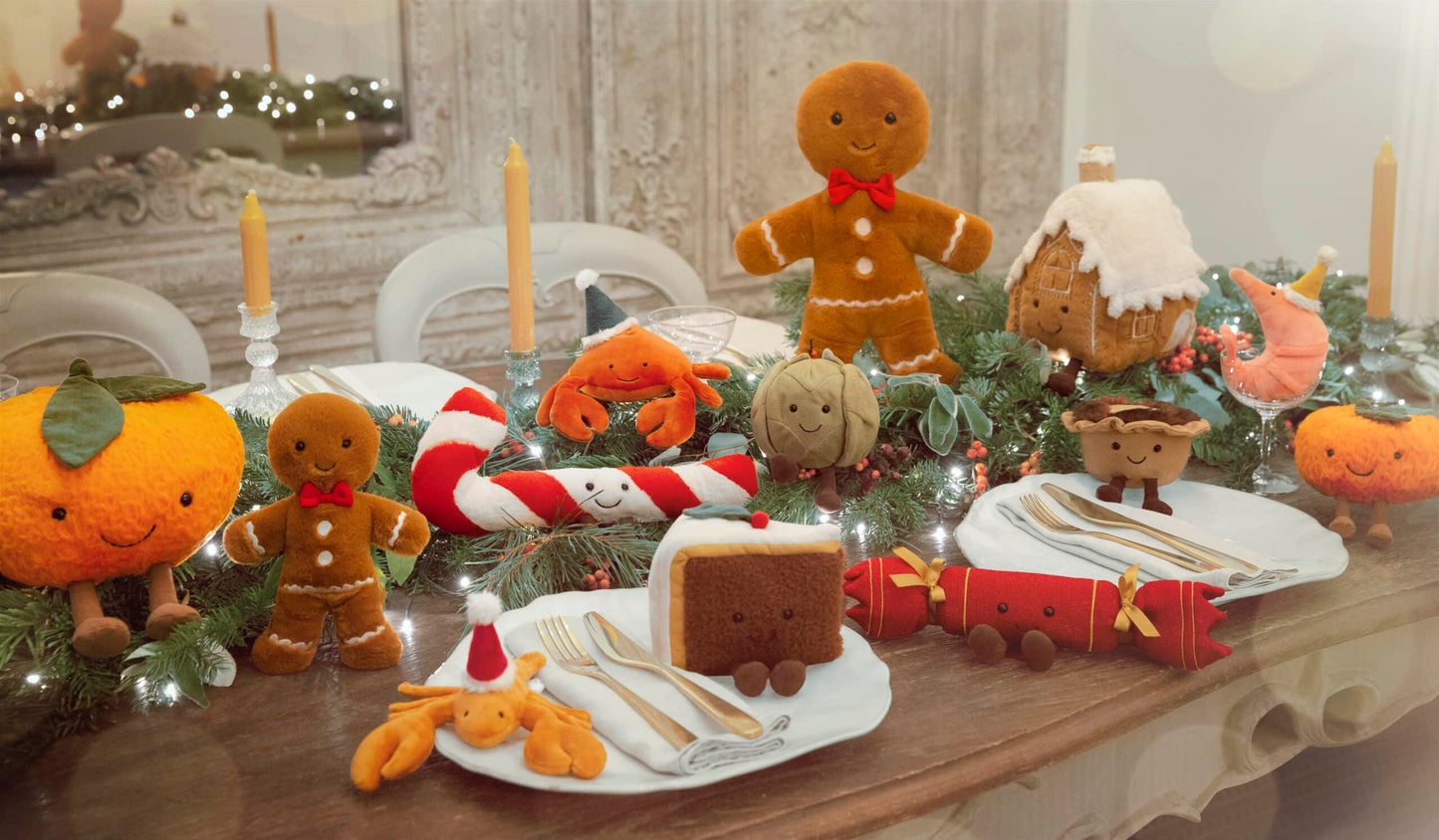 Jellycat - Jolly Gingerbread Fred Large