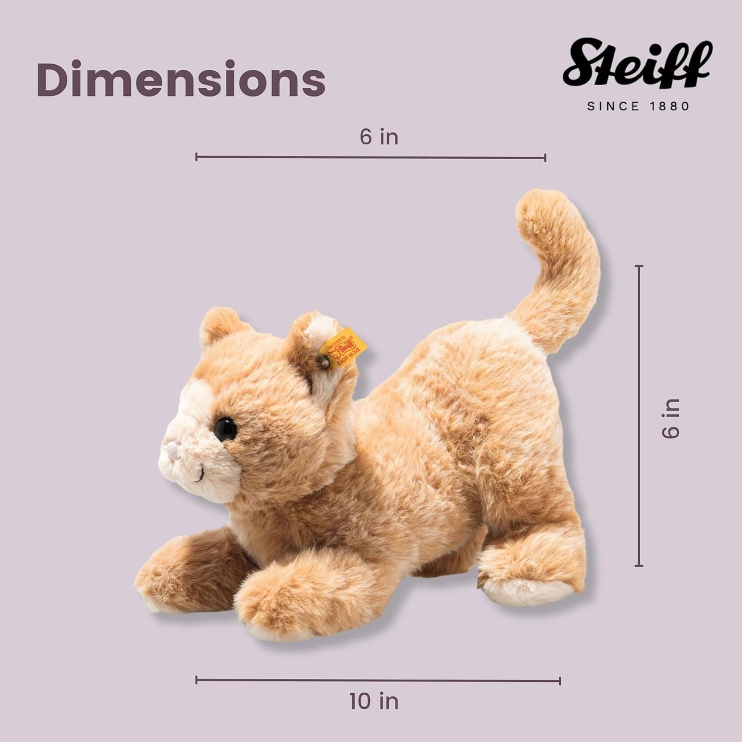 Steiff Poes Cassie roodblond 26 cm.