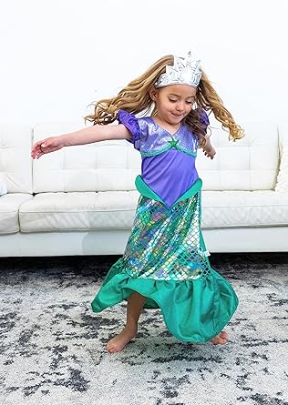 Klassieke Zeemeerminnenjurk medium 3 - 5 jaar