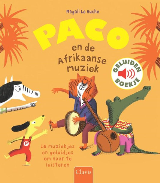 Geluidenboekje-Paco en de Afrikaanse muziek