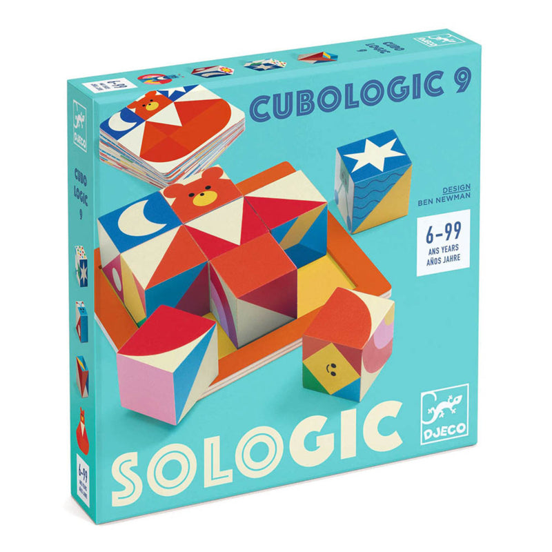 Observatie- en geheugenspel Cubologic