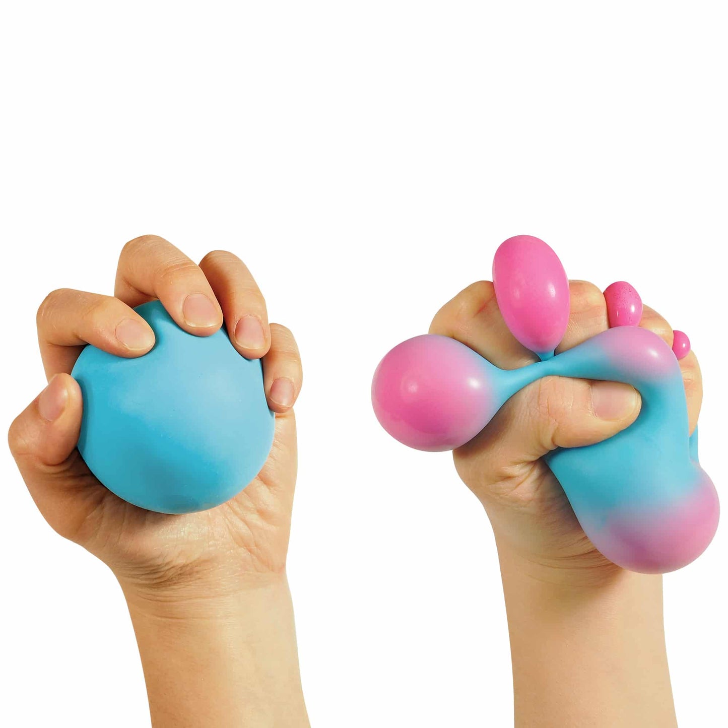 Stressbal, die van kleur verandert