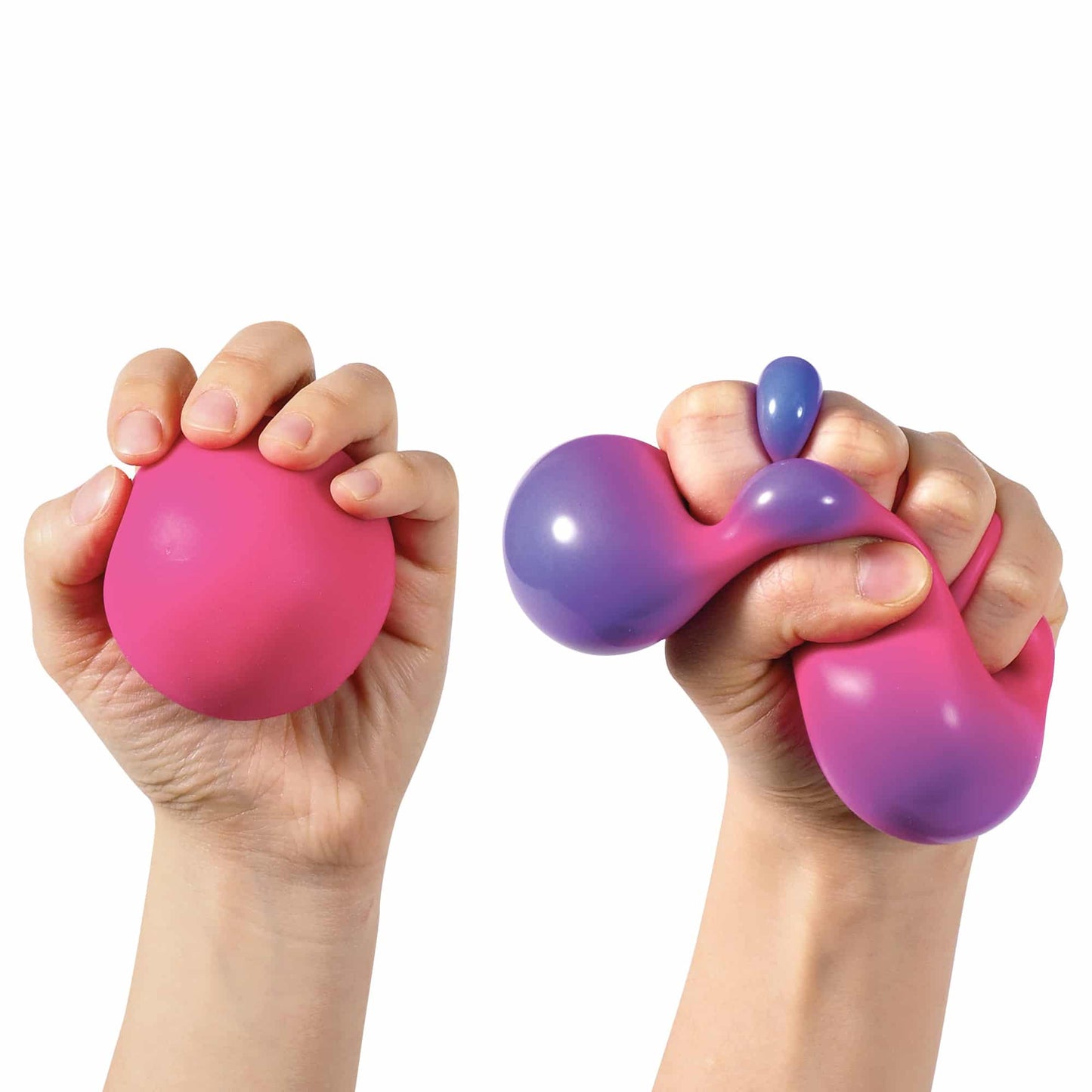 Stressbal, die van kleur verandert