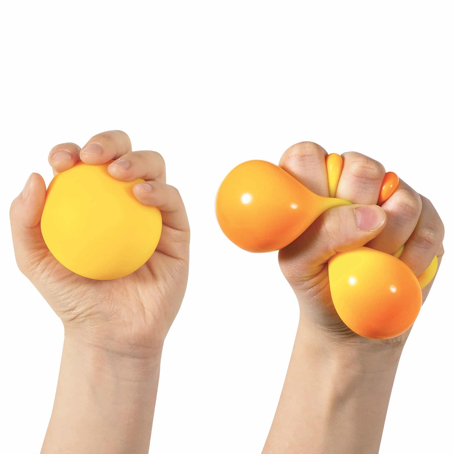 Stressbal, die van kleur verandert