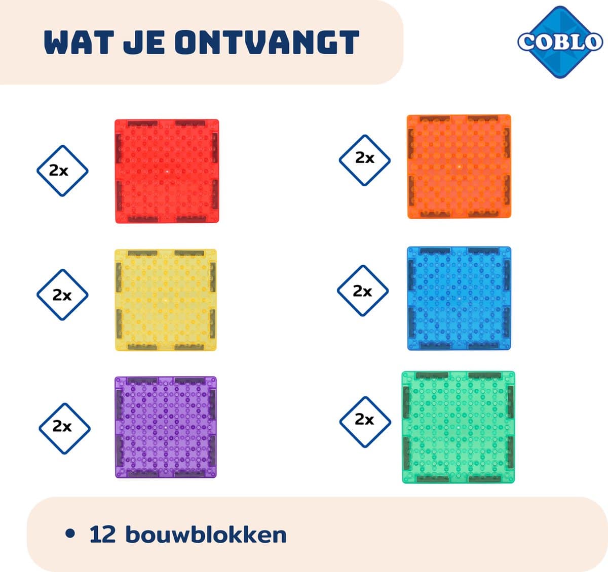Bricks - Classic 12 delig