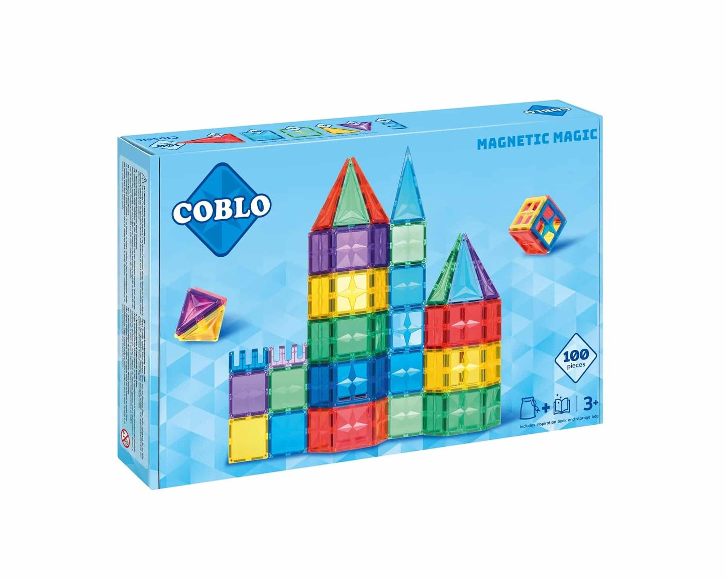 Magnetische tegels - Classic 100 delig