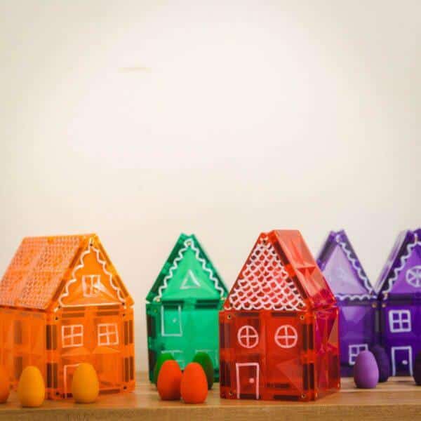 Magnetische tegels - Classic 60 delig