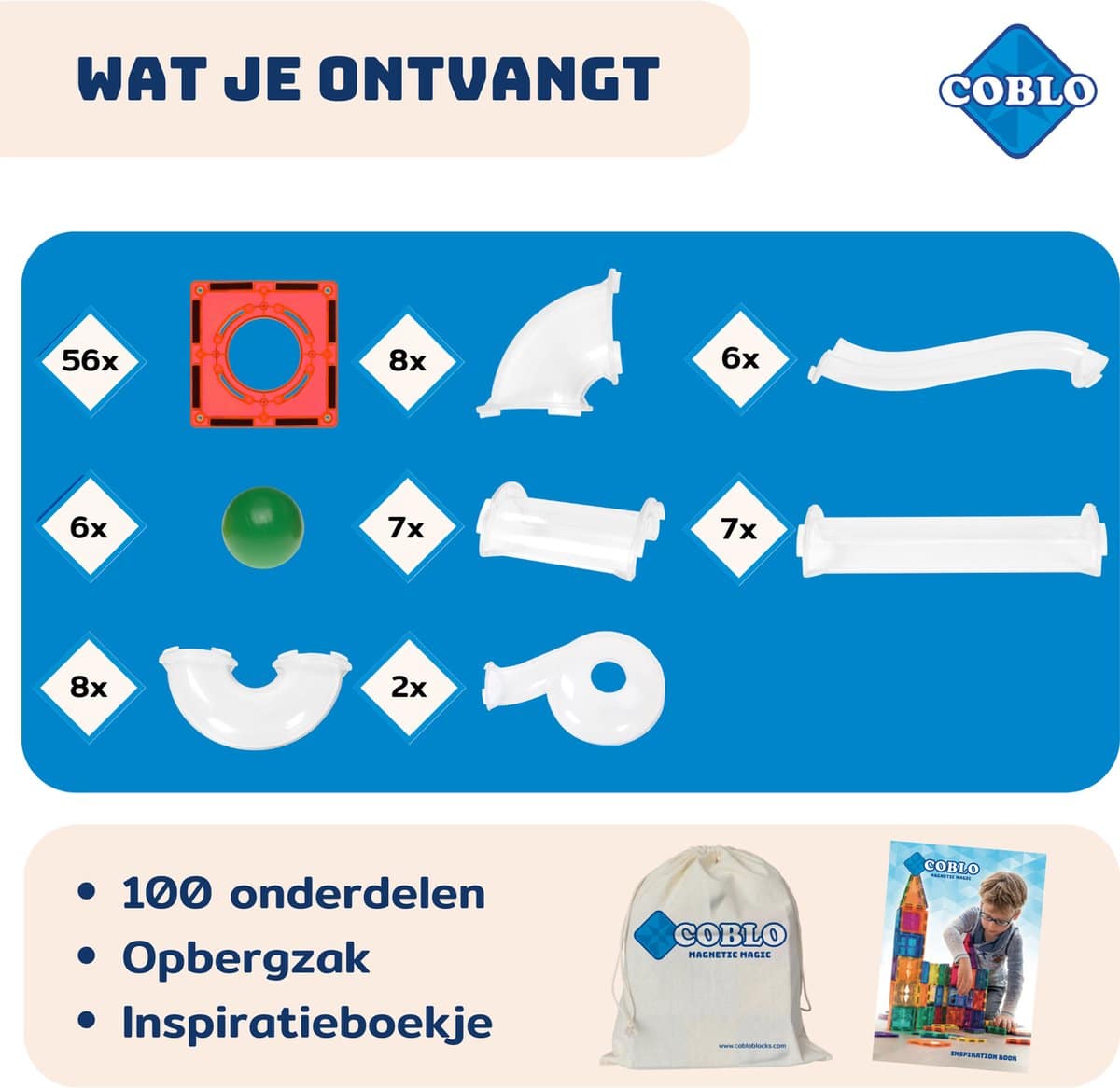 Knikkerbaan 100 delig