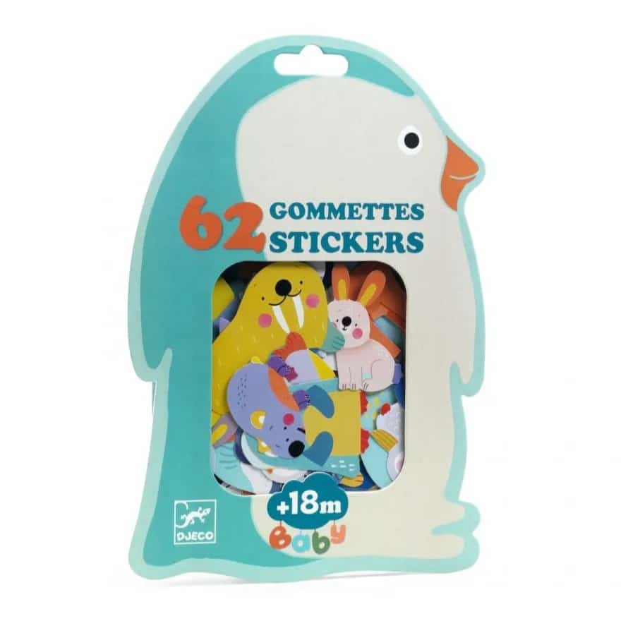 Grote stickers - Dieren van de ijsvlakte