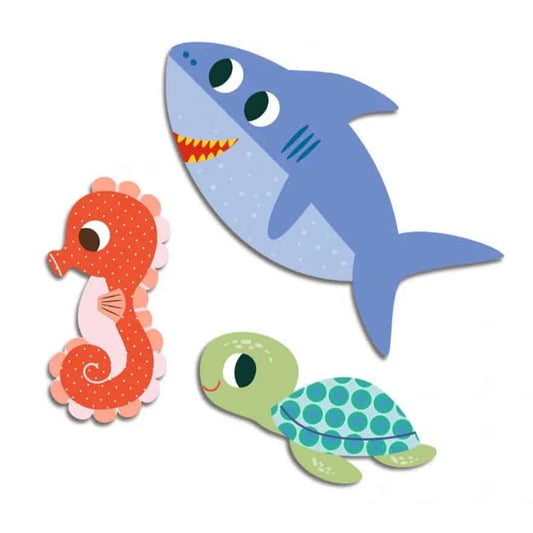 Grote stickers - Zeedieren
