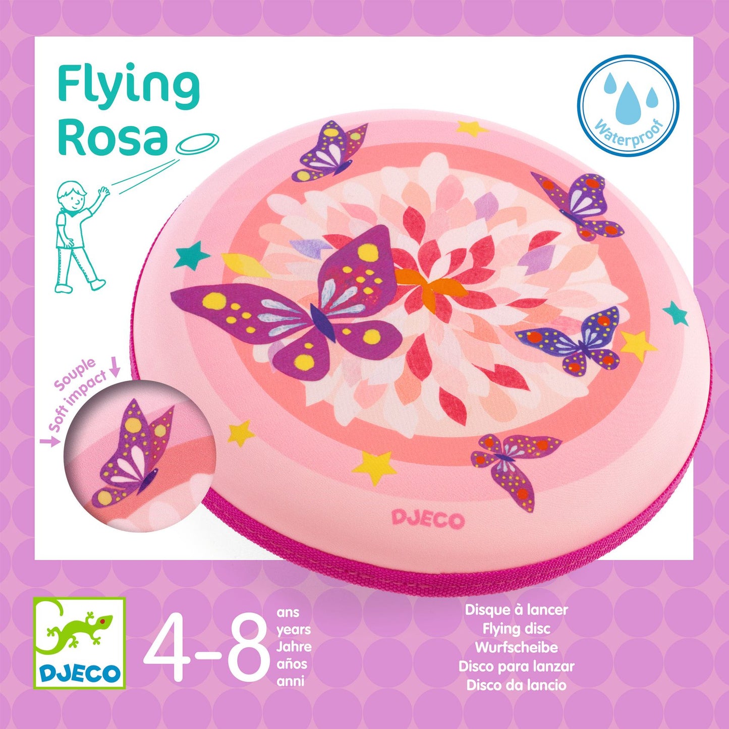 Frisbee - Flying Rosa