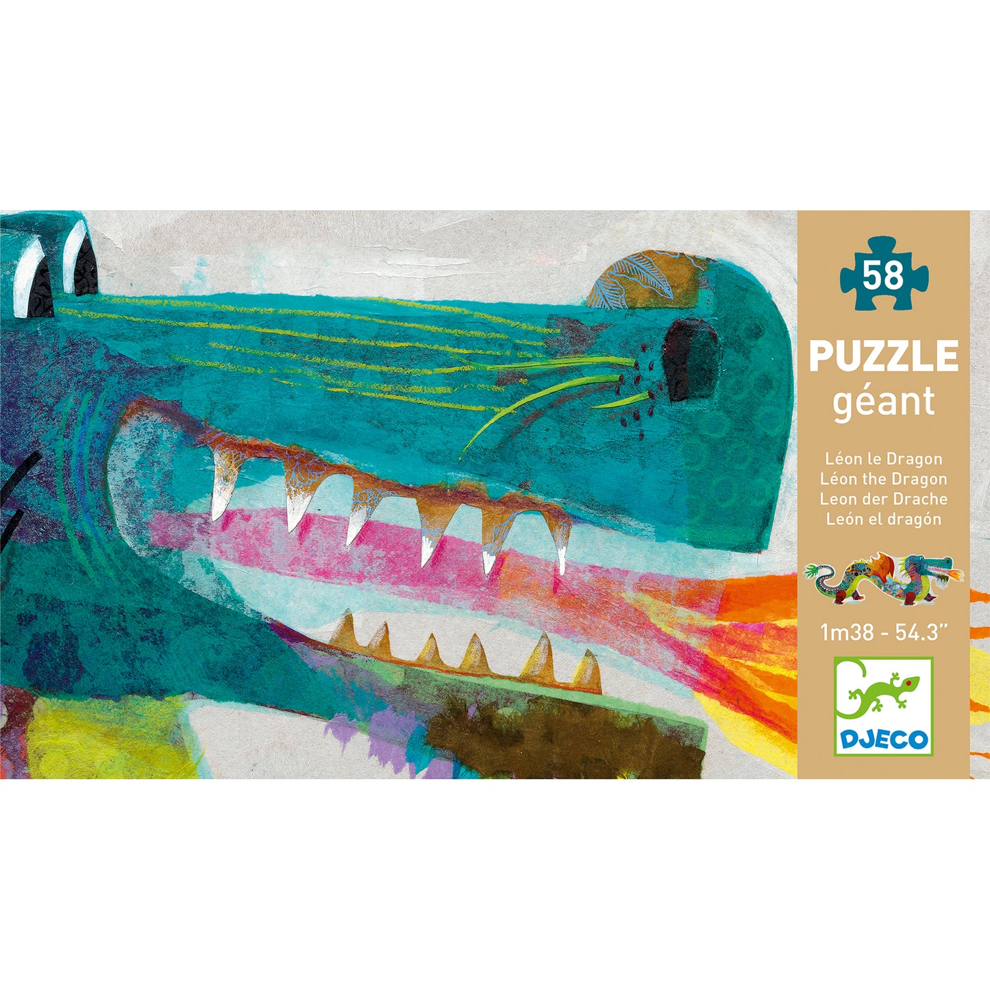 Reuzenpuzzel - Leon de draak