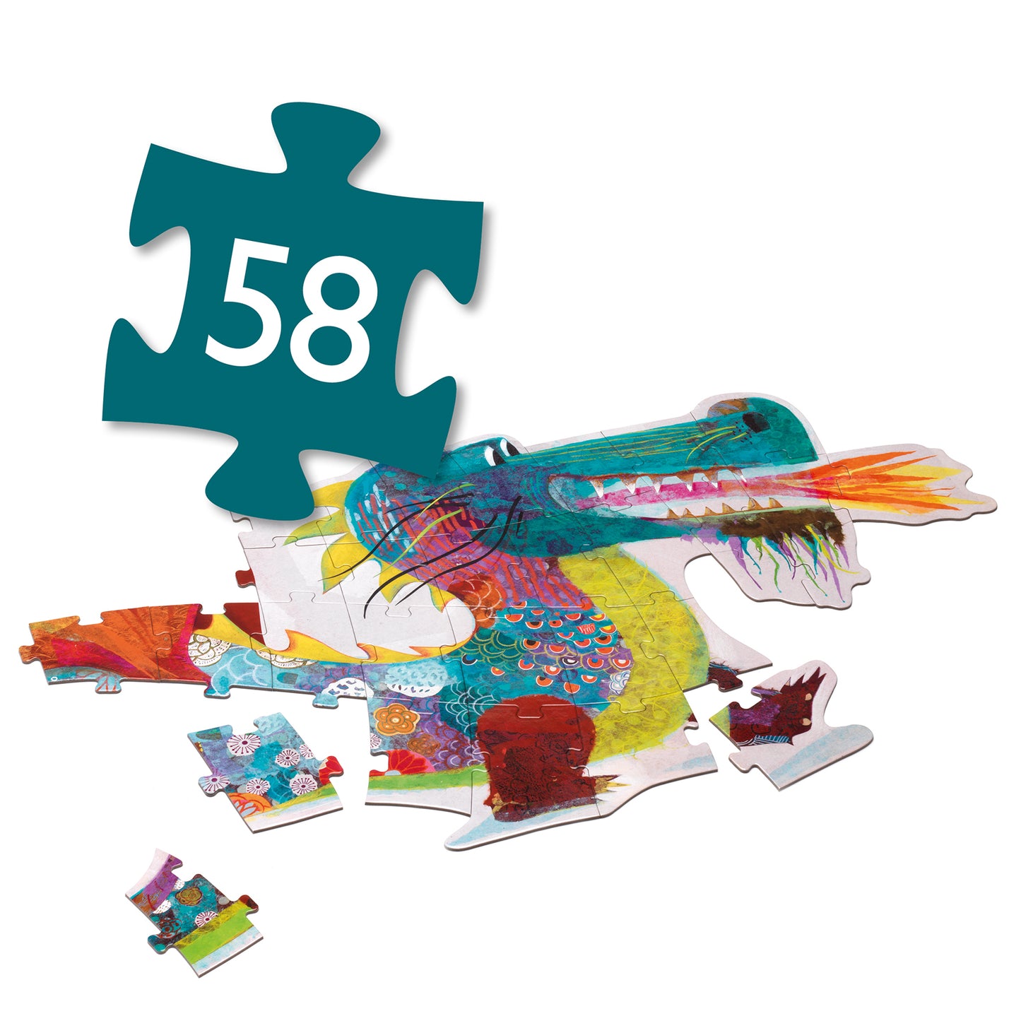 Reuzenpuzzel - Leon de draak
