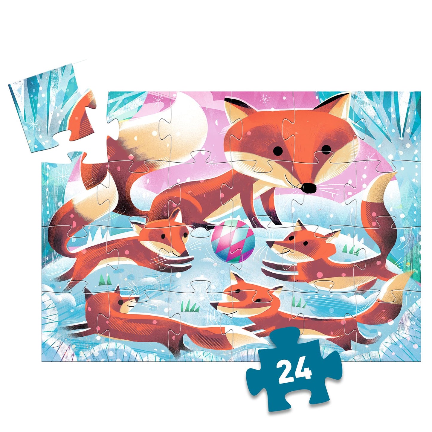 Puzzel - Ginger het kleine vosje 24 stukjes