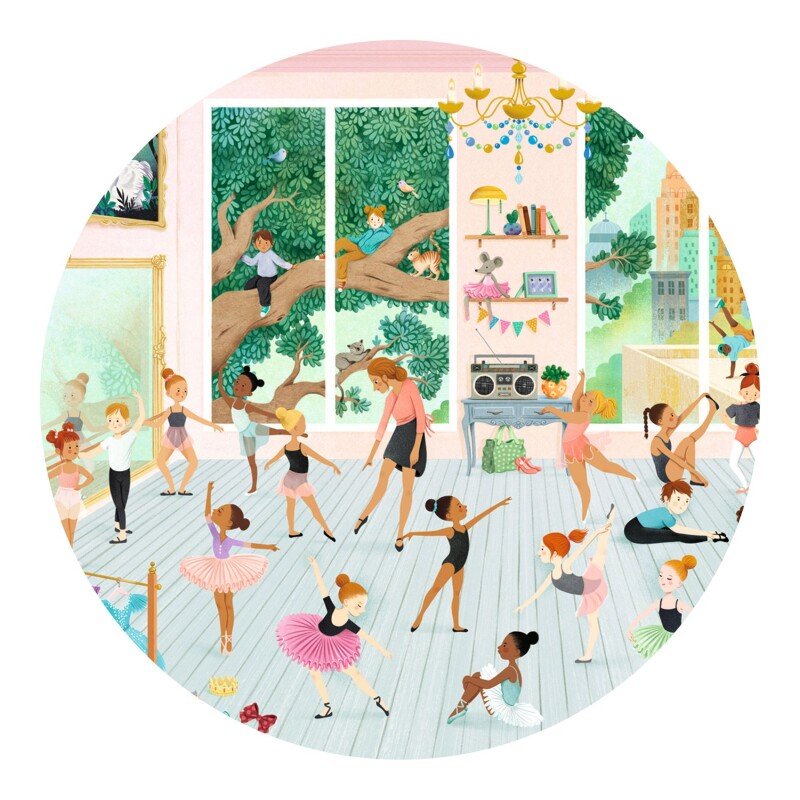 Observatiepuzzel De Dansschool - 100 stukjes.