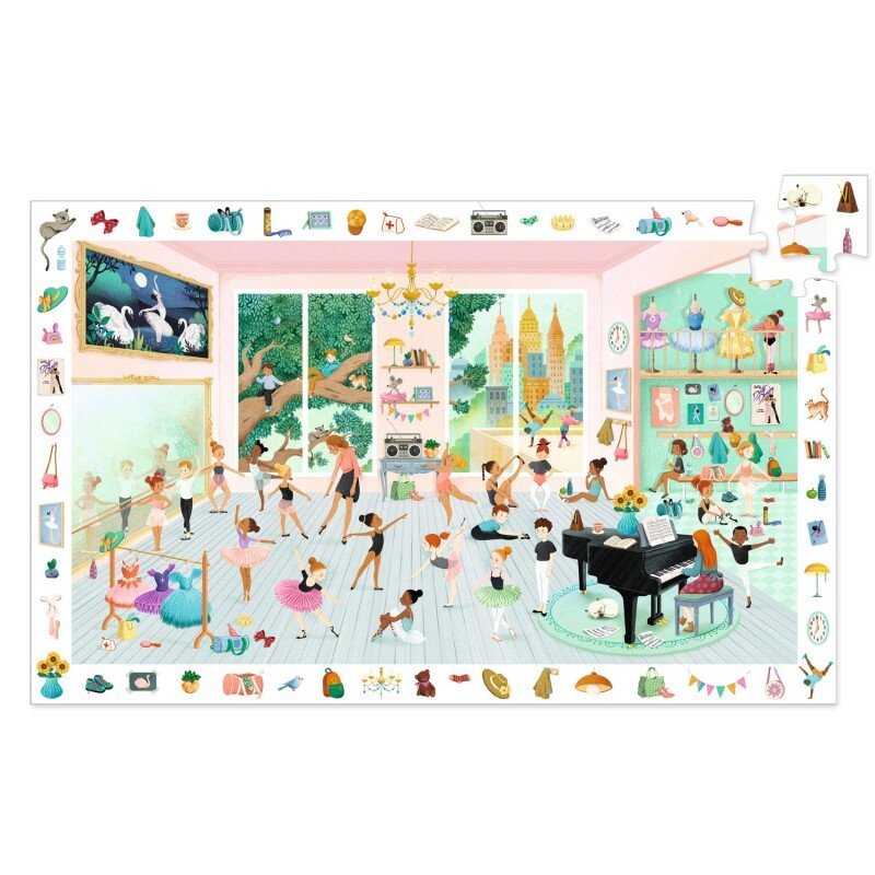 Observatiepuzzel De Dansschool - 100 stukjes.
