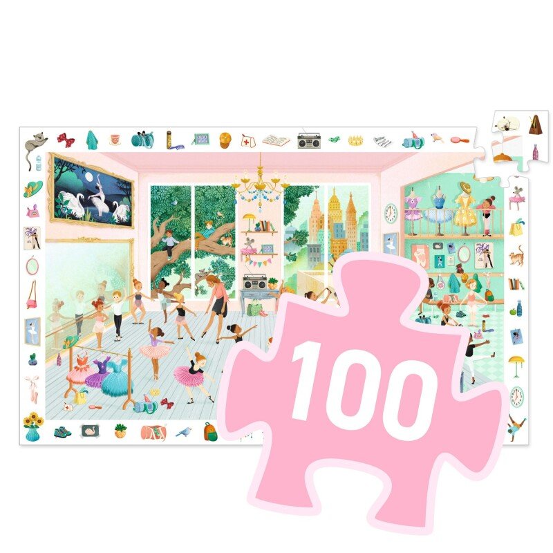 Observatiepuzzel De Dansschool - 100 stukjes.