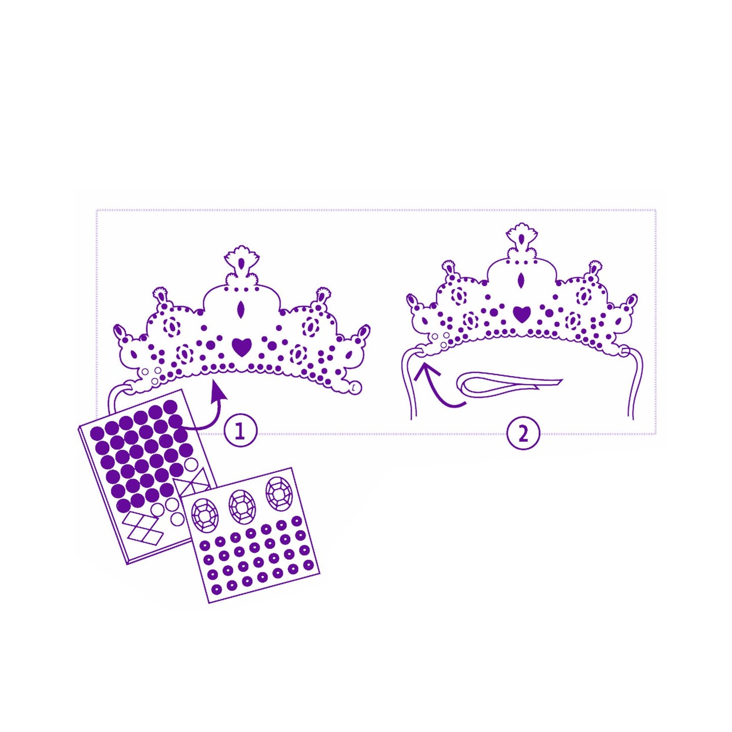 Doe het zelf Diademen - Prinses