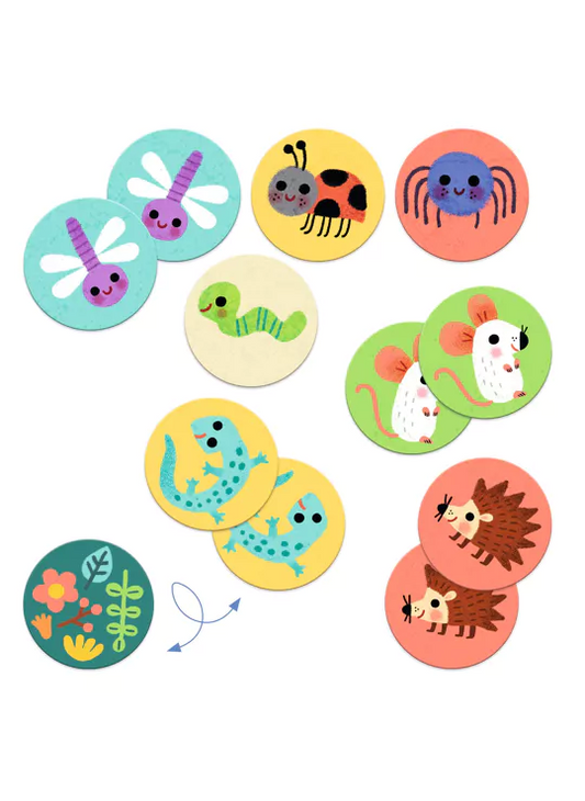 Memo spel - Kleine dieren