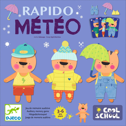 Cool School - Memoriespel Rapido Meteo