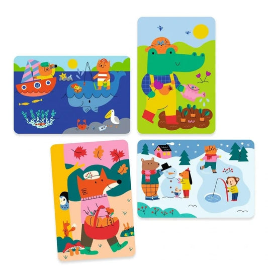 Kleurset - Vier seizoenen