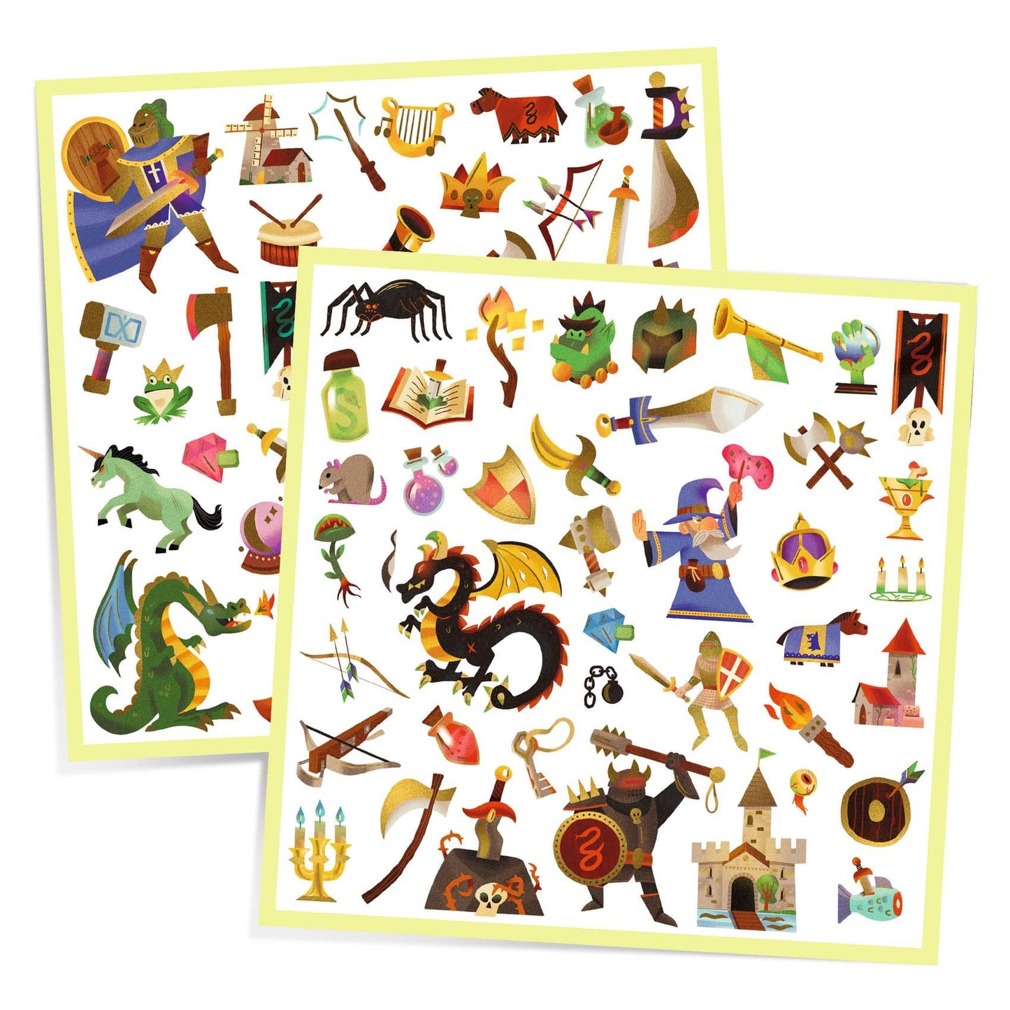 Stickers - Middeleeuwse fantasie