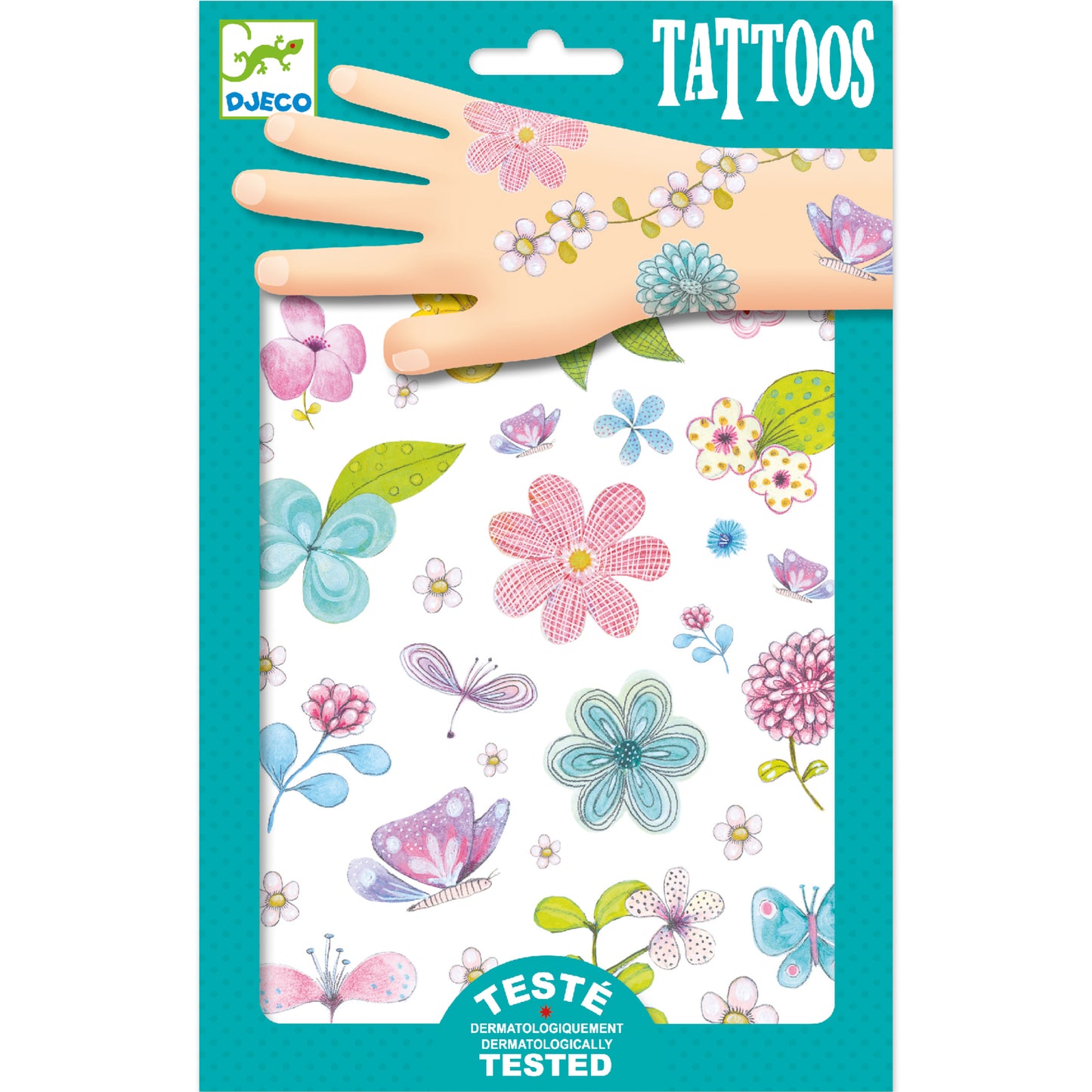 Tattoos - Bloemen en vlinders