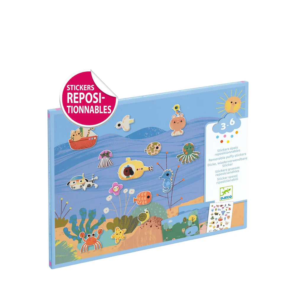 Herbruikbare stickers - Zomertijd