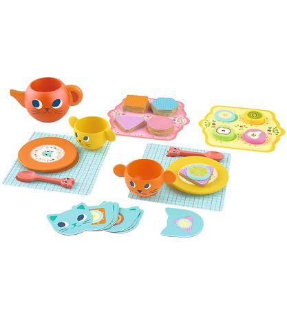 Setje voor high tea - Greedy Cats