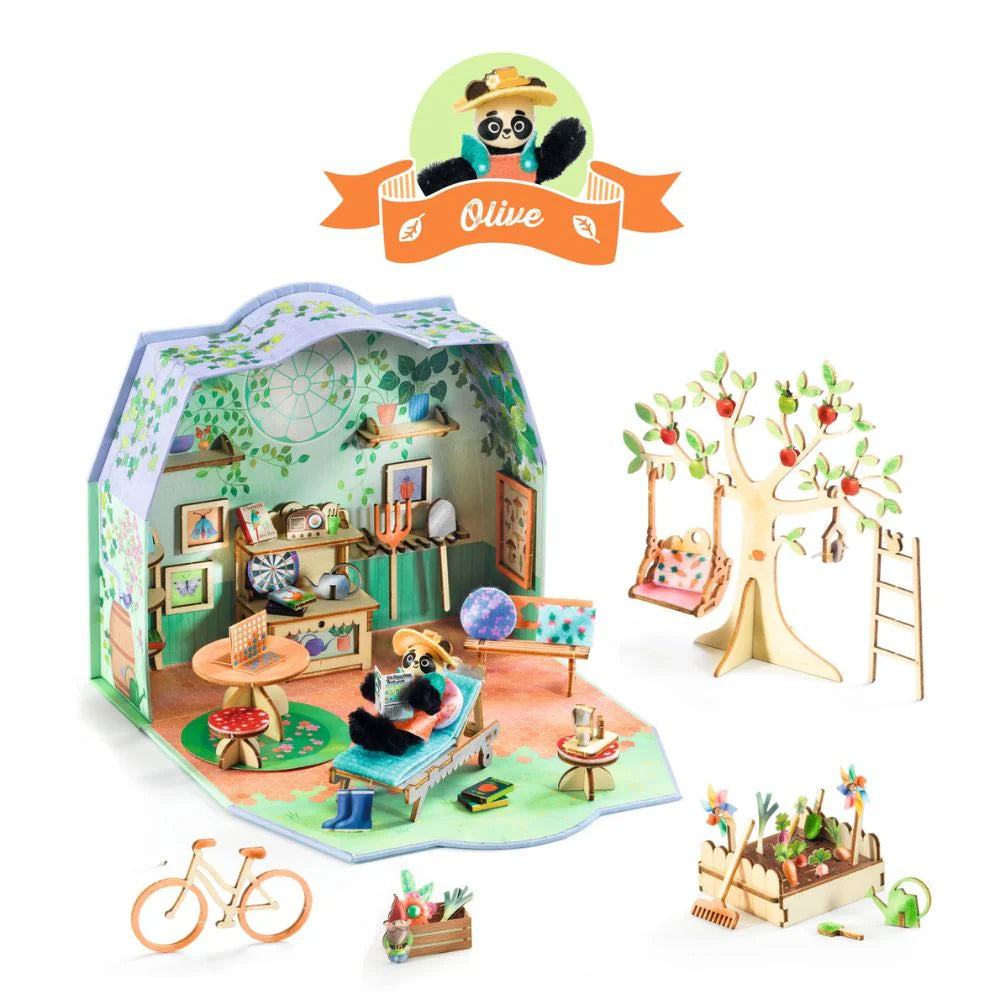Knutselset Mi house - Olive
