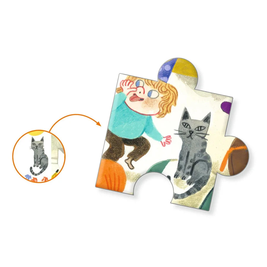Observatiepuzzel Verjaardagsfeest - 54 stukjes