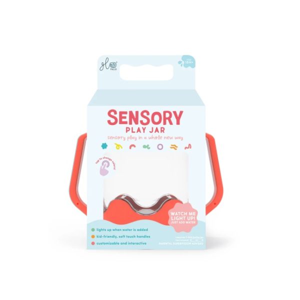 Lichtgevende beker - Sensory play cup Coral