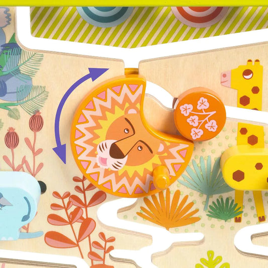 Houten doolhofspel - Cascadou