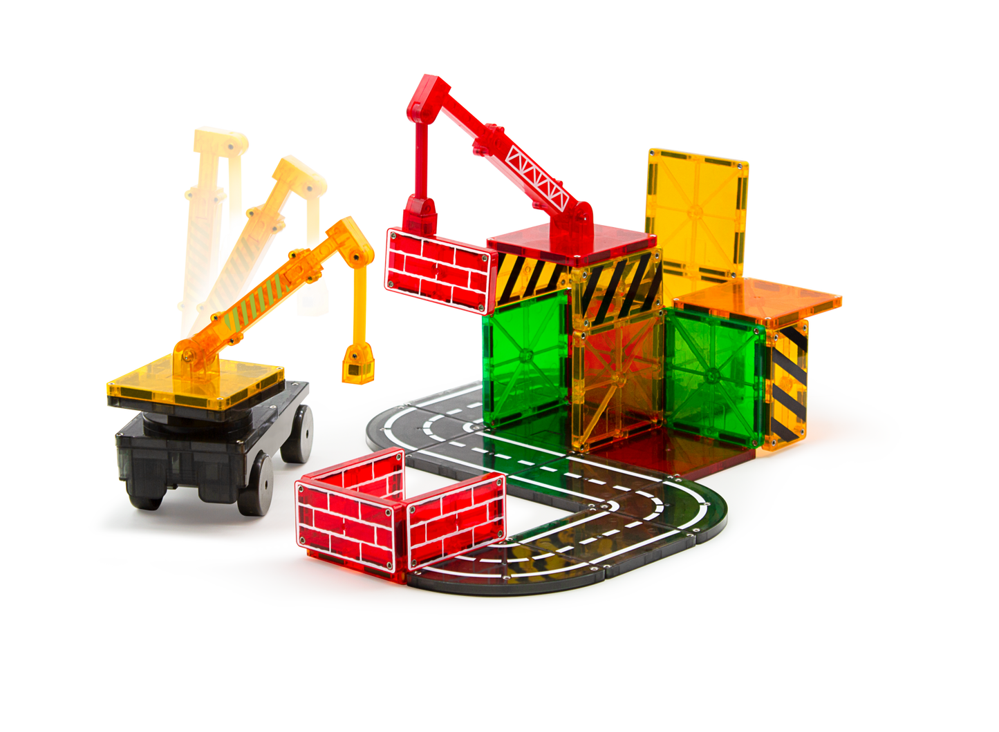 Magna-Tiles Builder bouwplaats 32 onderdelen