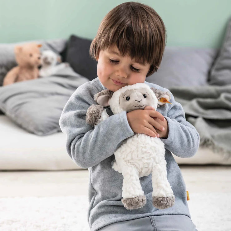 Steiff Lammetje Lita wit/grijs