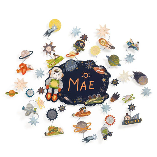 Uitwisbaar tekenbord - In de sterren